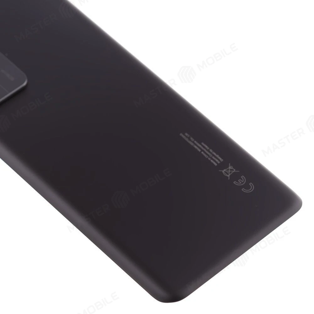 Задняя крышка для Xiaomi 12T Pro (22081212UG) (черный) (в сборе со стеклом камеры) (ORIG100) фото №4