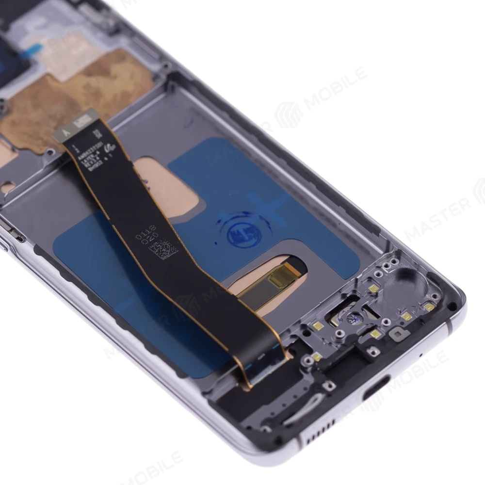 Дисплей для Samsung G981 Galaxy S20 5G + тачскрин (серый) (в рамке) (OLED) (Full Size) фото №4