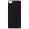 Задняя крышка для Apple iPhone 8 Plus (черный) (с широким отверстием) (Premium) фото №1