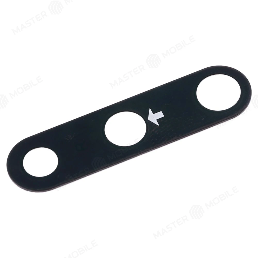 Стекло задней камеры для Huawei Honor 10i (HRY-LX1T) / Honor 20i (HRY-AL00T) (без рамки) (черный) фото №3