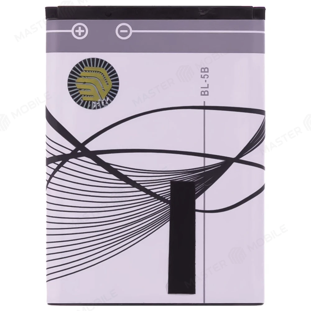 Аккумулятор для Nokia N80 / 5300 XpressMusic / N90 и др. (BL-5B)  фото №1