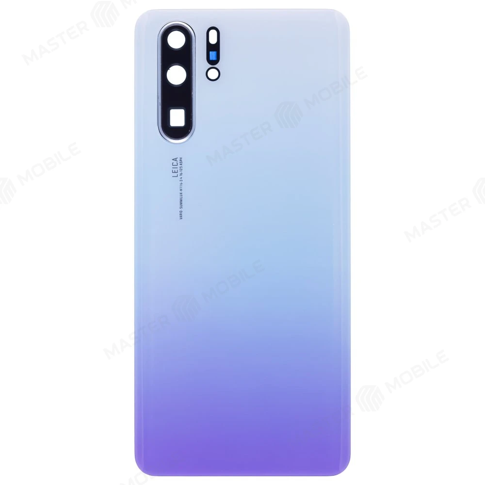 Задняя крышка для Huawei P30 Pro (VOG-L29) (бело-голубой) (в сборе со стеклом камеры) фото №1