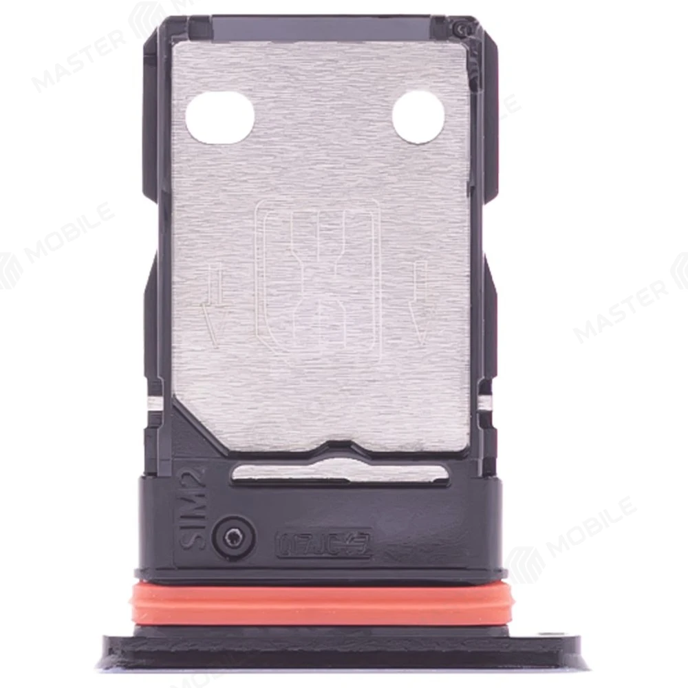 Держатель сим-карты для OnePlus Nord (AC2001/AC2003) (черный) фото №2