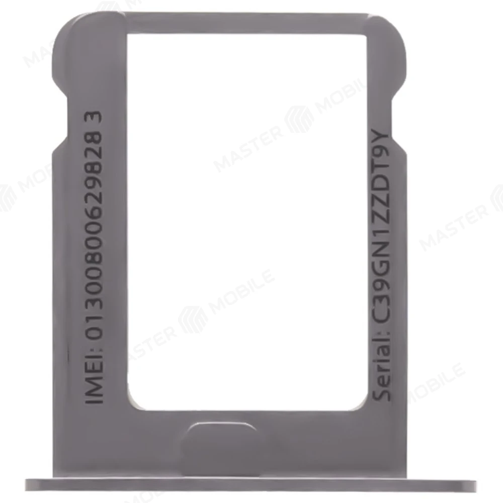 Держатель сим-карты для Apple iPhone 4 / iPhone 4s (серебристый) фото №2