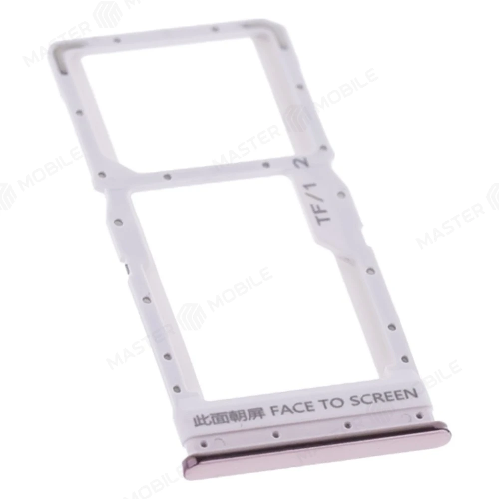 Держатель сим-карты для Xiaomi Poco X3 / Poco X3 NFC (M2007J20CG) / Poco X3 Pro (M2102J20SG) (бронзовый) фото №3