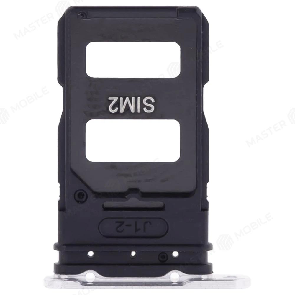 Держатель сим-карты для Xiaomi Mi 11 Ultra (M2102K1G) (серебристый) фото №2