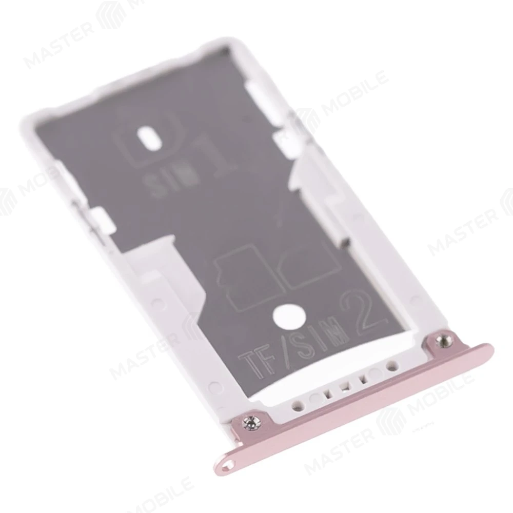 Держатель сим-карты для Xiaomi Redmi 4X (MAG138) (розовый)  фото №3