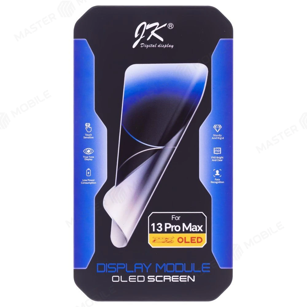 Дисплей для Apple iPhone 13 Pro Max + тачскрин (черный) (JK) (Soft Oled) (площадка под IC) фото №5