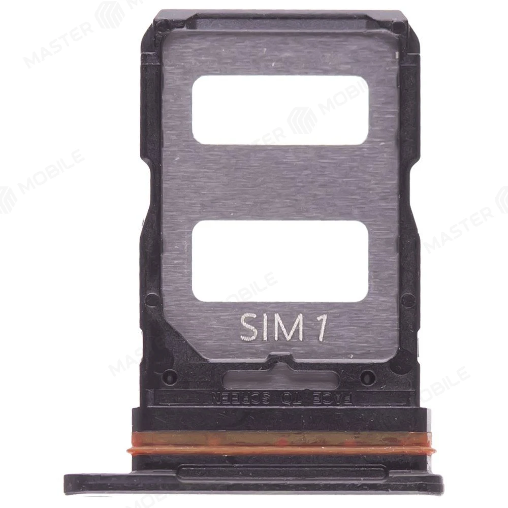 Держатель сим-карты для Tecno Camon 30S (CLA5) (черный)  фото №1