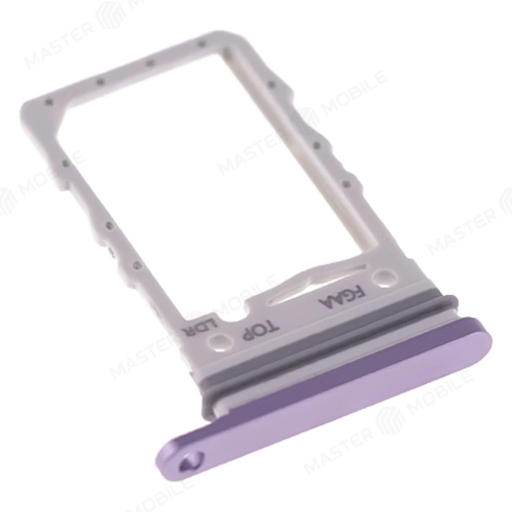 Держатель сим-карты для Samsung F711 Galaxy Z Flip 3 (фиолетовый) фото №3