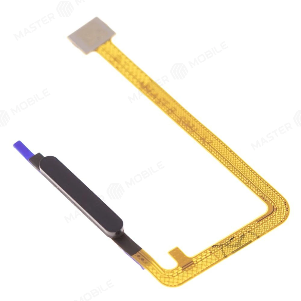 Шлейф для Samsung A075 Galaxy A07 4G с комп. + сканер отпечатка пальца (черный) фото №3