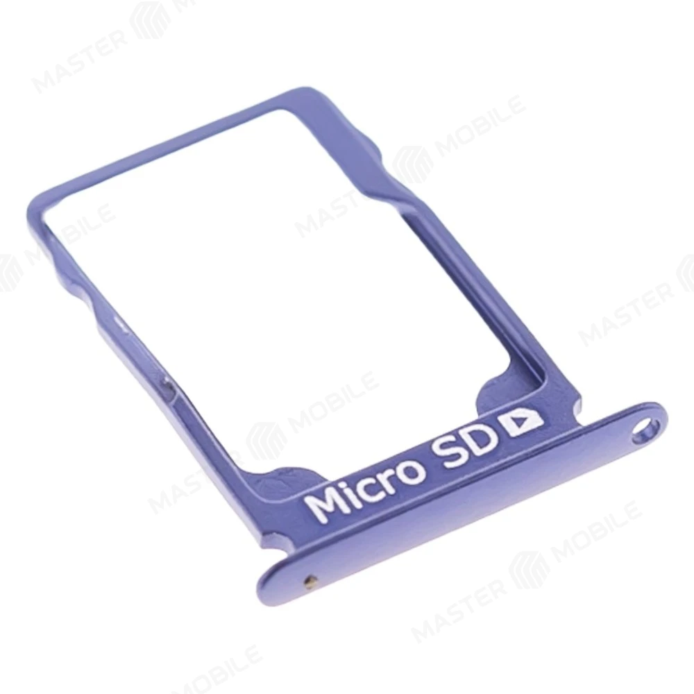 Держатель сим-карты для Nokia 3.1 (TA-1063) (синий) фото №4