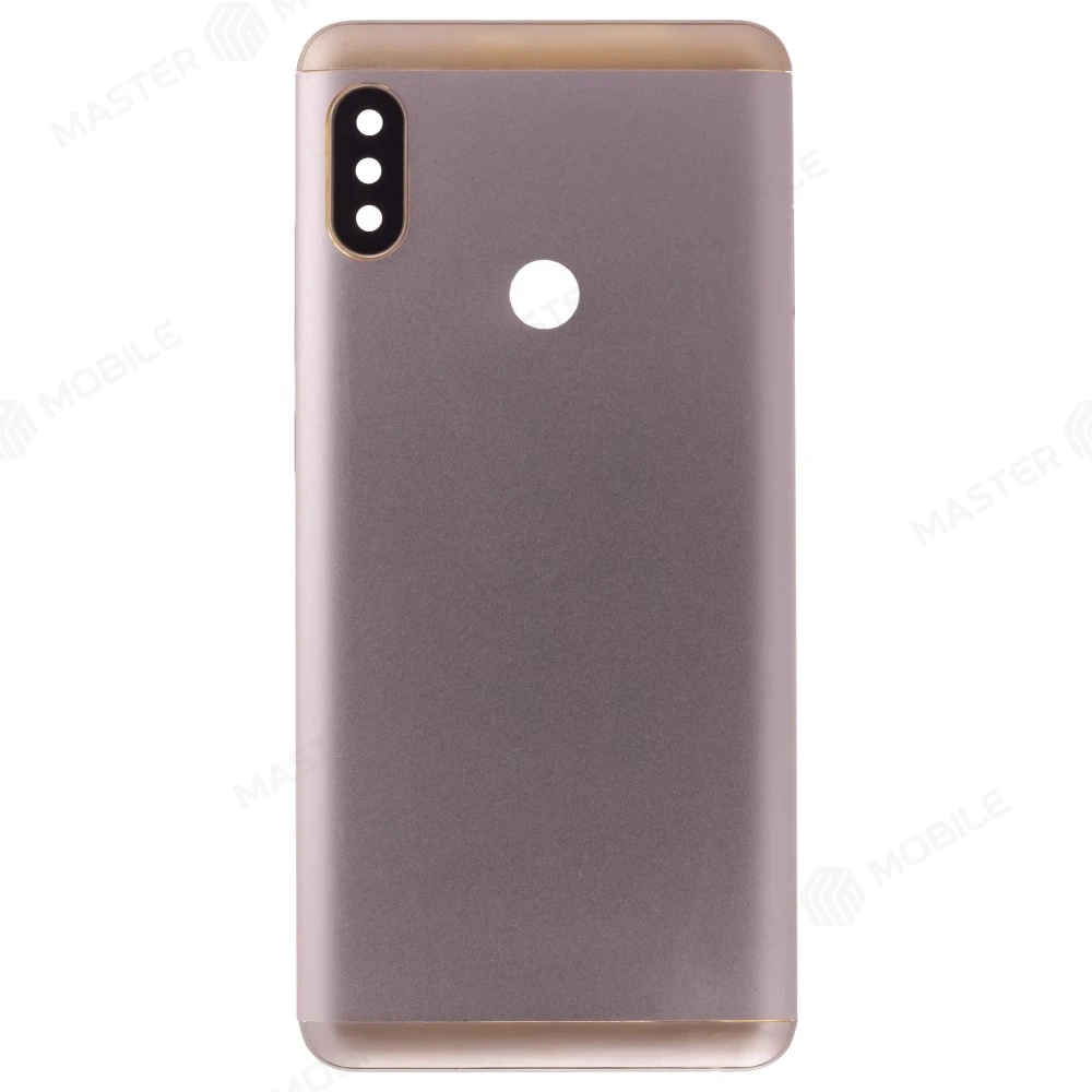 Задняя крышка для Xiaomi Redmi Note 5 (золотистый) (в сборе со стеклом камеры) фото №1