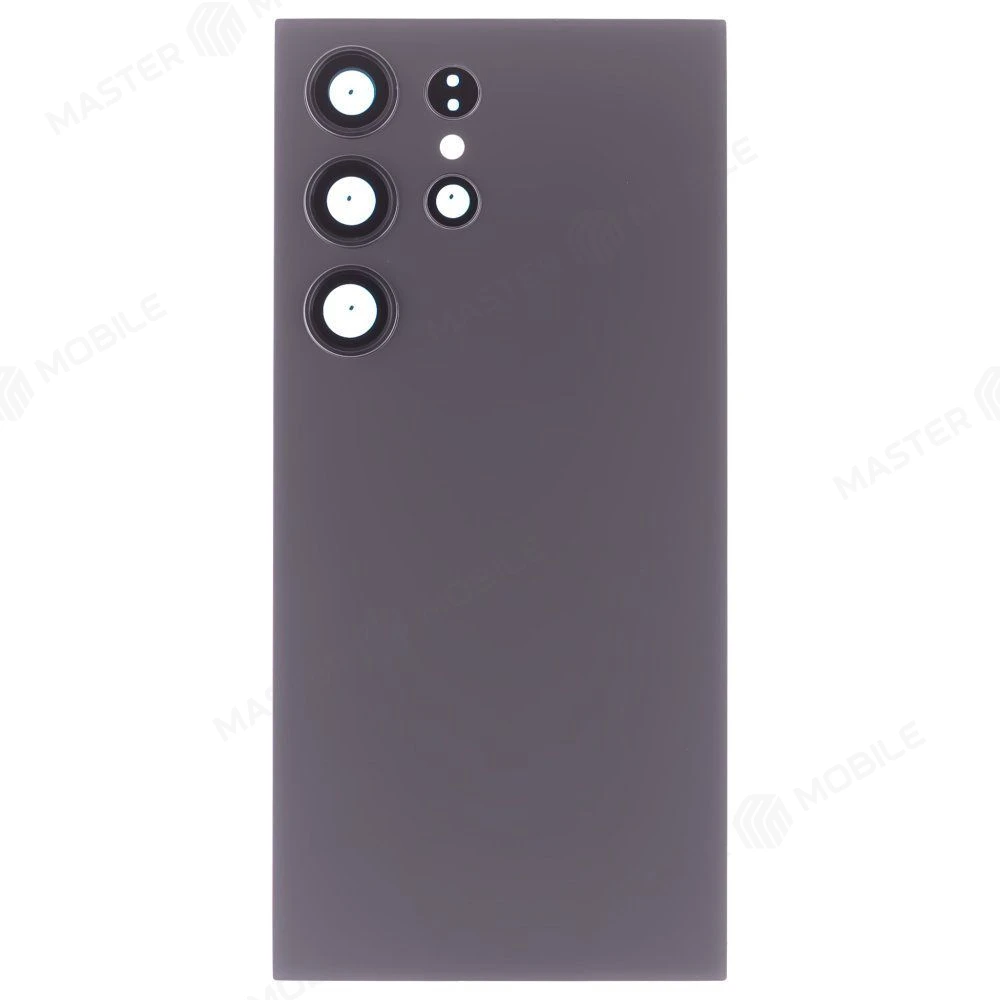 Задняя крышка для Samsung S928 Galaxy S24 Ultra (серый) (в сборе со стеклом камеры) (ORIG100)  фото №1