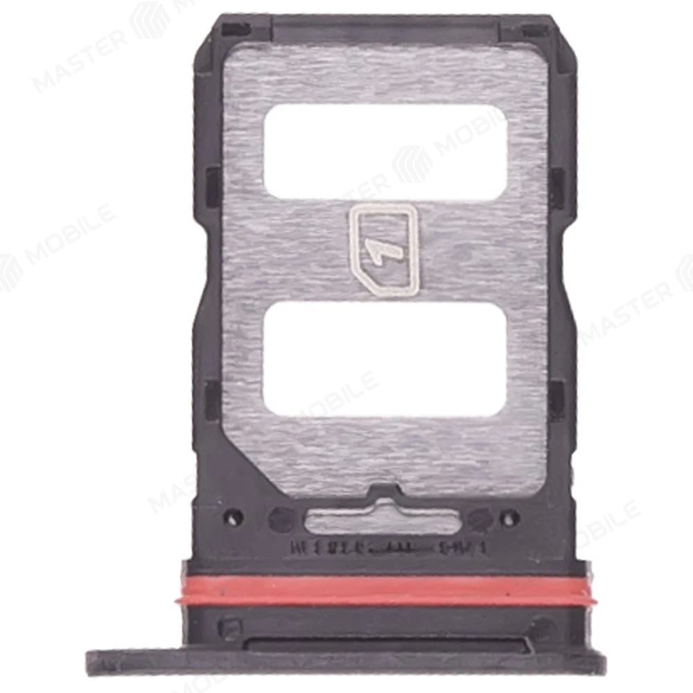 Держатель сим-карты для Infinix Note 40 (X6853) (черный) фото №1