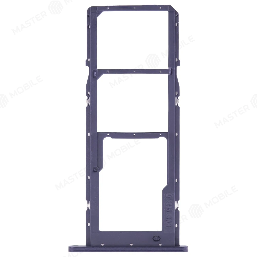 Держатель сим-карты для Samsung A035 Galaxy A03 (синий) фото №2