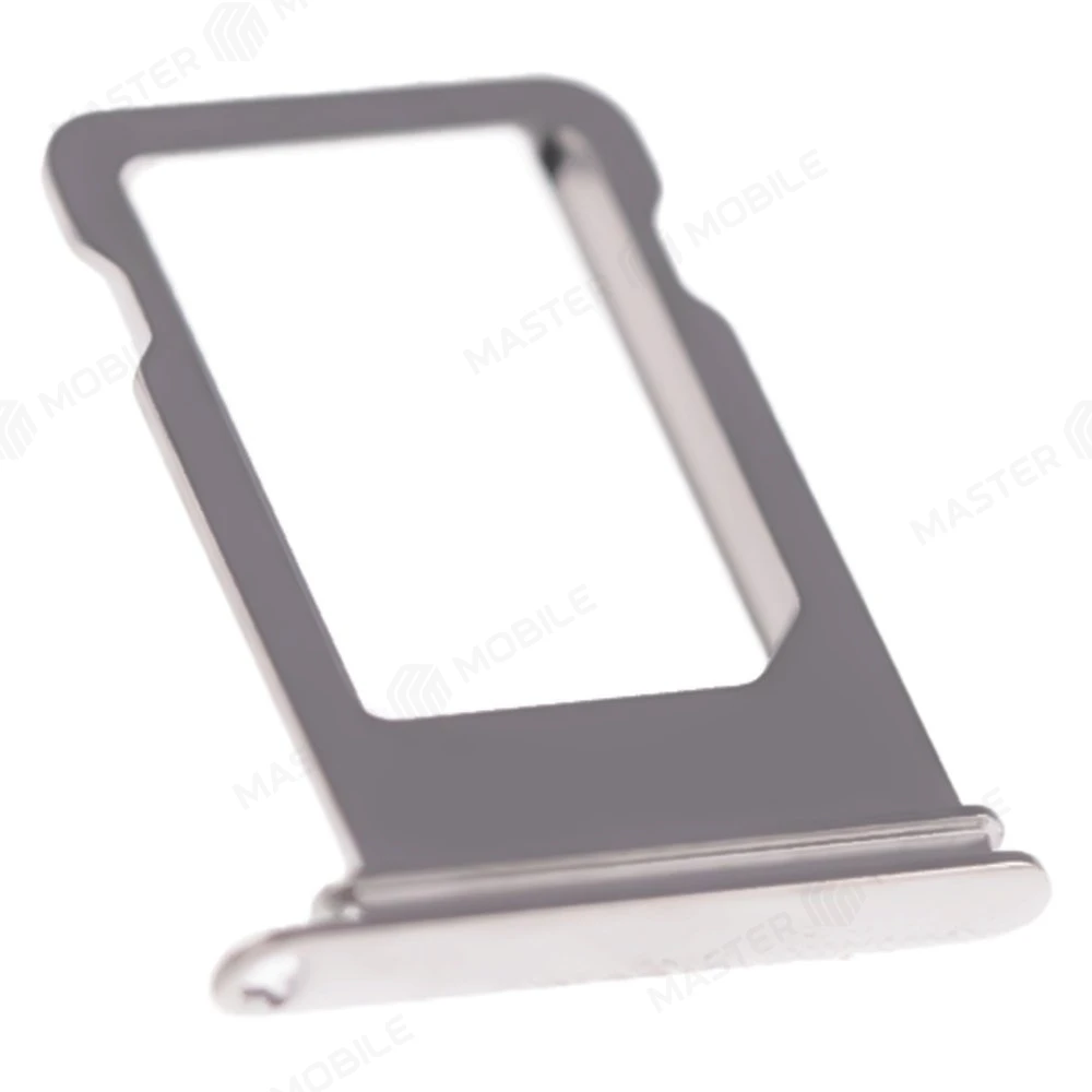 Держатель сим-карты для Apple iPhone X (серебристый) фото №3