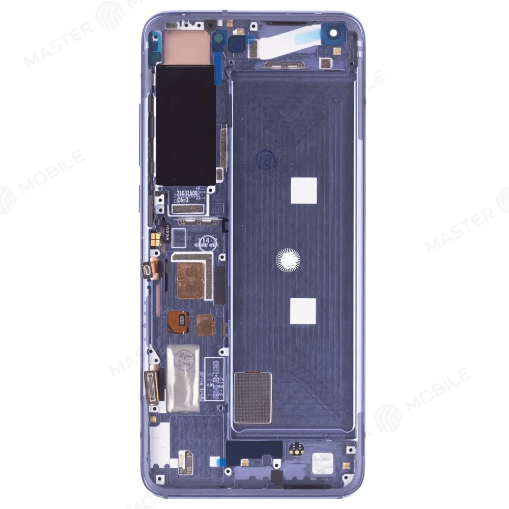 Дисплей для Xiaomi Mi 10 5G (M2001J2G) + тачскрин (серый) (в рамке) (ORIG100) (SP) (Rev. C) фото №2