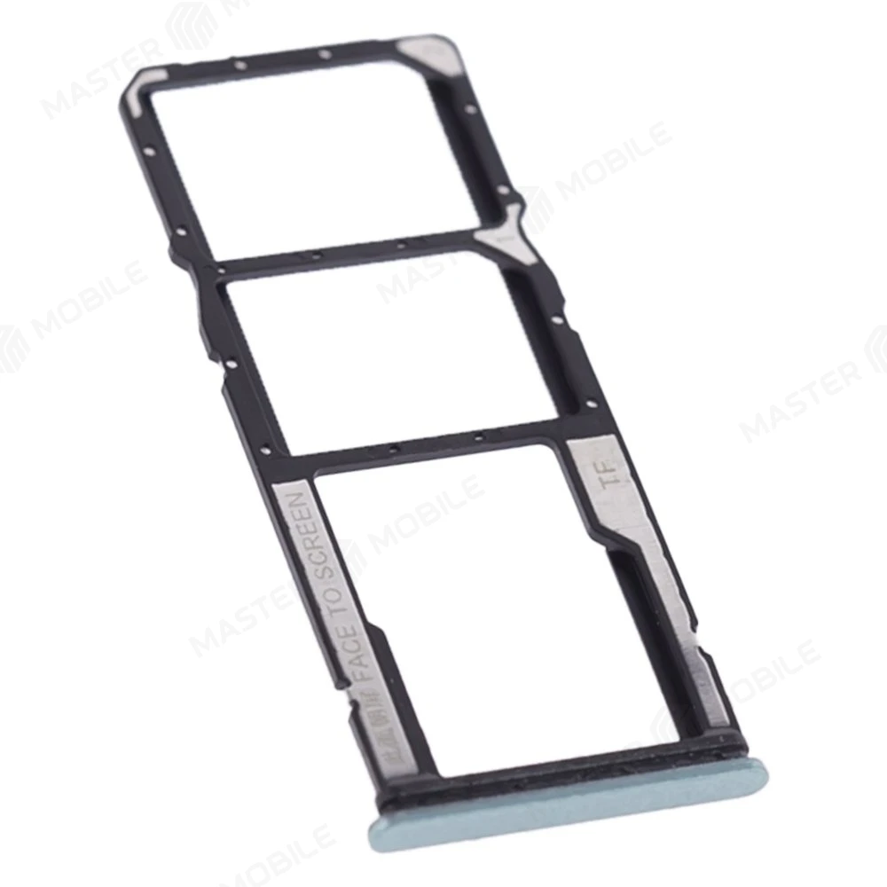 Держатель сим-карты для Xiaomi Redmi Note 12S (23030RAC7Y) (зеленый) фото №3