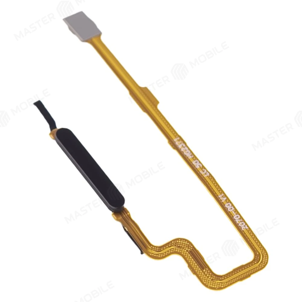 Шлейф для Xiaomi Redmi Note 11E (22041219C) с комп. + сканер отпечатка пальца (черный)  фото №3