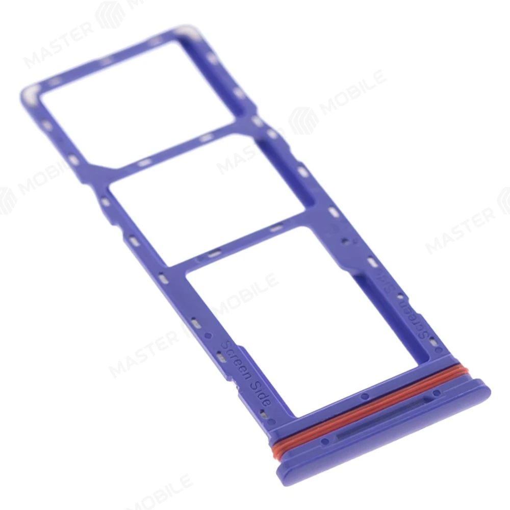 Держатель сим-карты для Infinix Smart 6 HD (X6512) (синий) фото №3