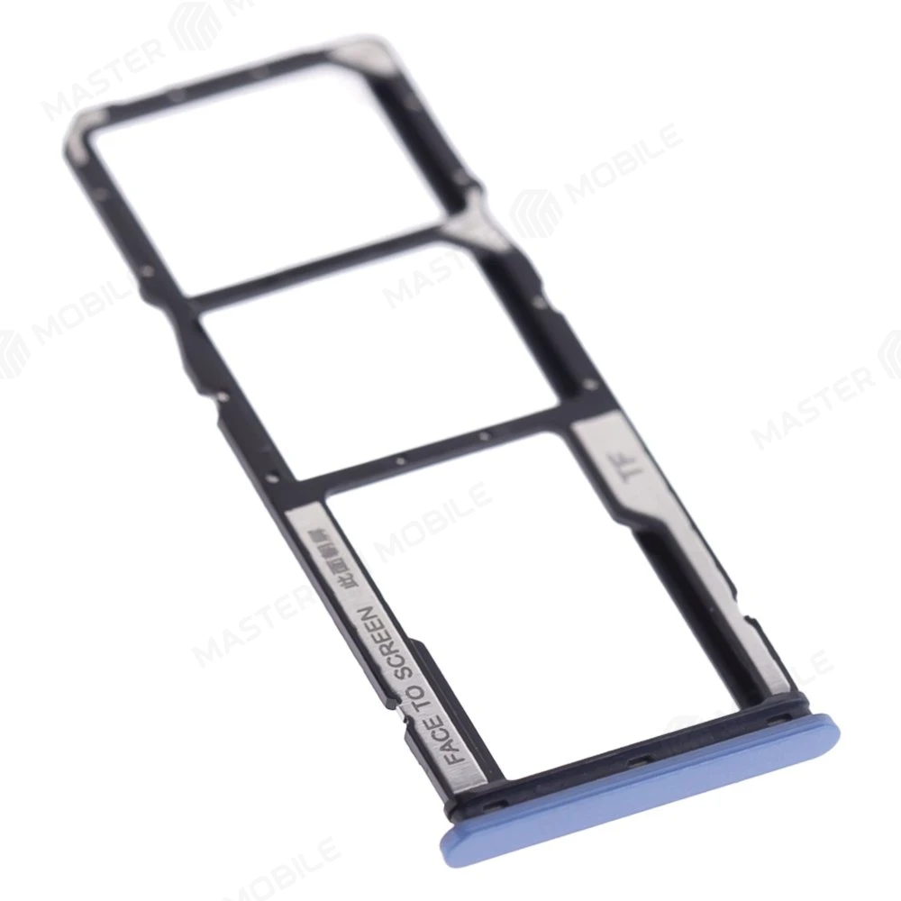 Держатель сим-карты для Xiaomi Poco C51 (2302EPCC4I) (синий) фото №3