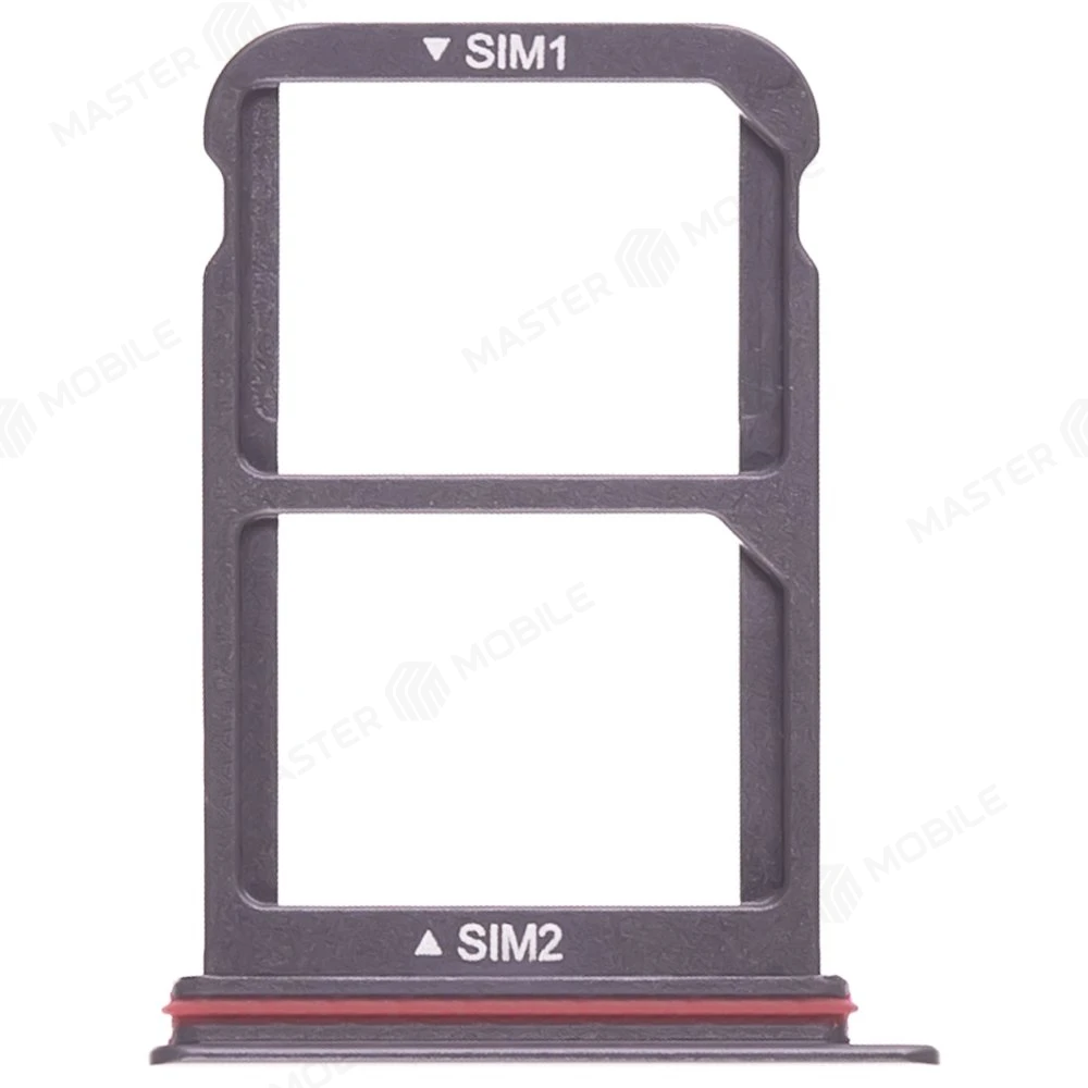 Держатель сим-карты для Huawei P20 Pro (CLT-L29) (черный) фото №1