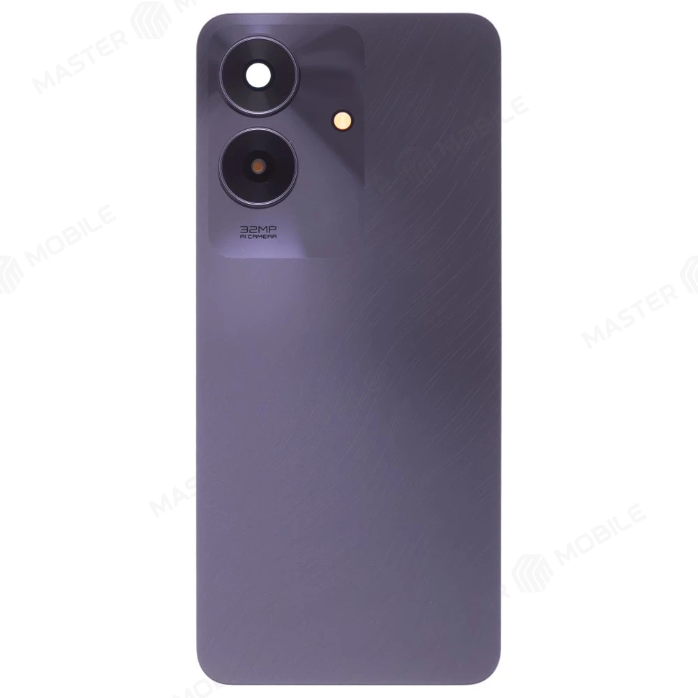 Задняя крышка для Realme Note 60 (RMX3933) (черный) (в сборе со стеклом камеры) фото №1