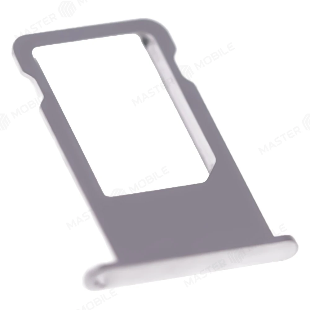 Держатель сим-карты для Apple iPhone 6s Plus (серебристый) фото №3