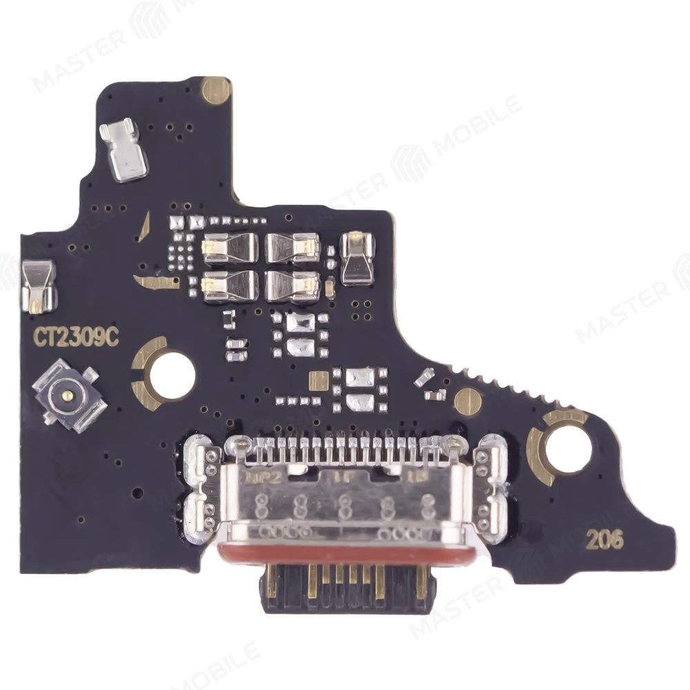 Нижняя плата для Xiaomi 12 Lite (2203129G) с комп. + разъем зарядки + микрофон  фото №2