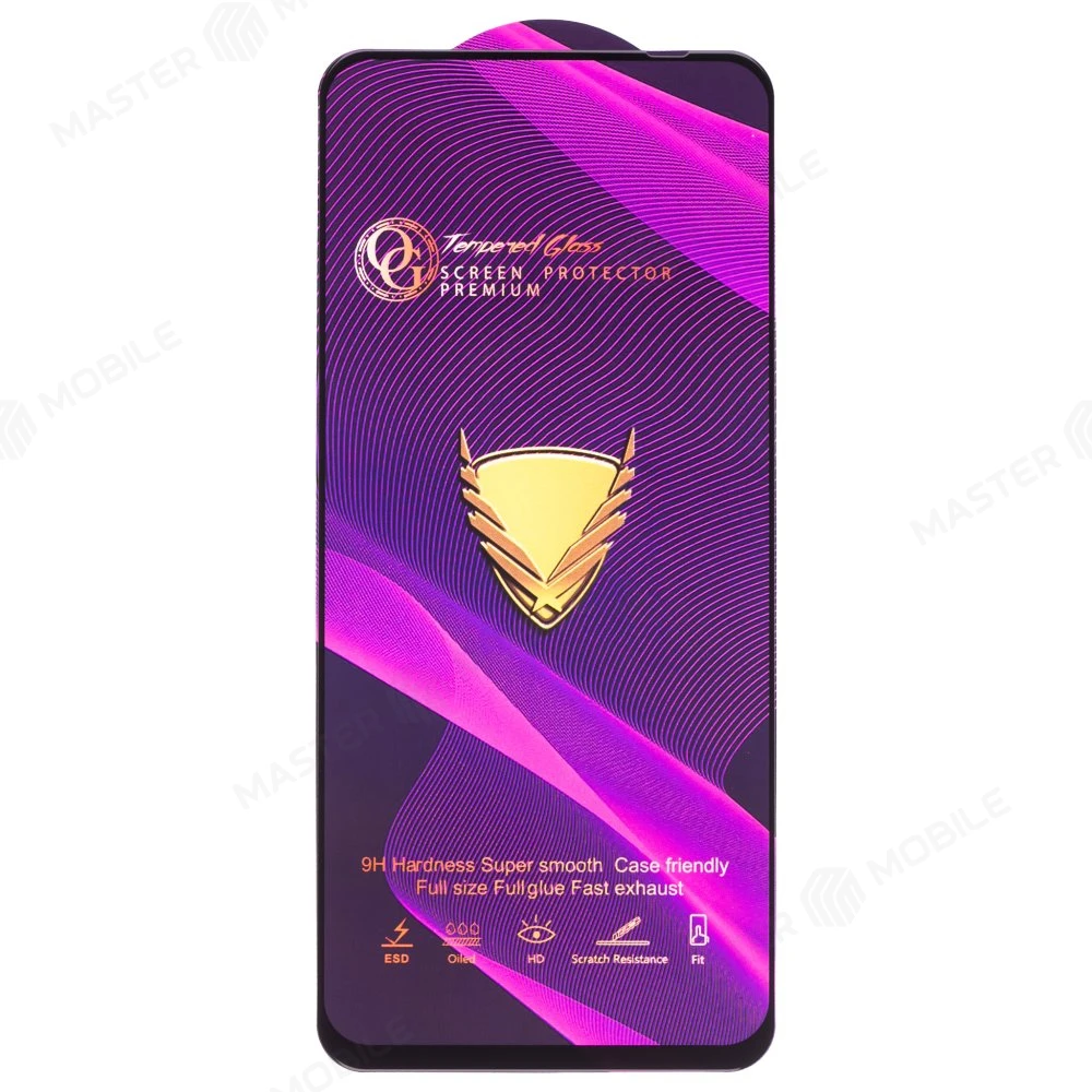Защитное стекло OG Glass (3 в 1) для Xiaomi Poco M3 Pro 4G (M2103K19PY) / Redmi 10 (21061119DG) / Redmi Note 10T 5G (M2103K19Y) и др. (черный) фото №1