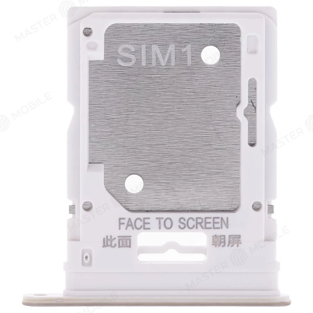 Держатель сим-карты для Xiaomi Redmi Note 11 Pro 4G (2201116TG) / Redmi Note 11 Pro 5G (2201116SG) (серебристый)  фото №1