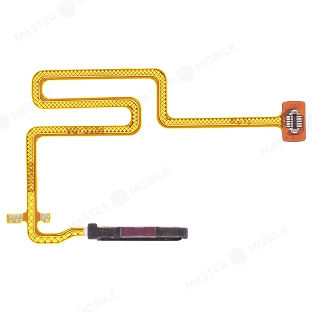 Шлейф для OPPO A96 4G (CPH2333) с комп. + сканер отпечатка пальца (черный)  фото №2