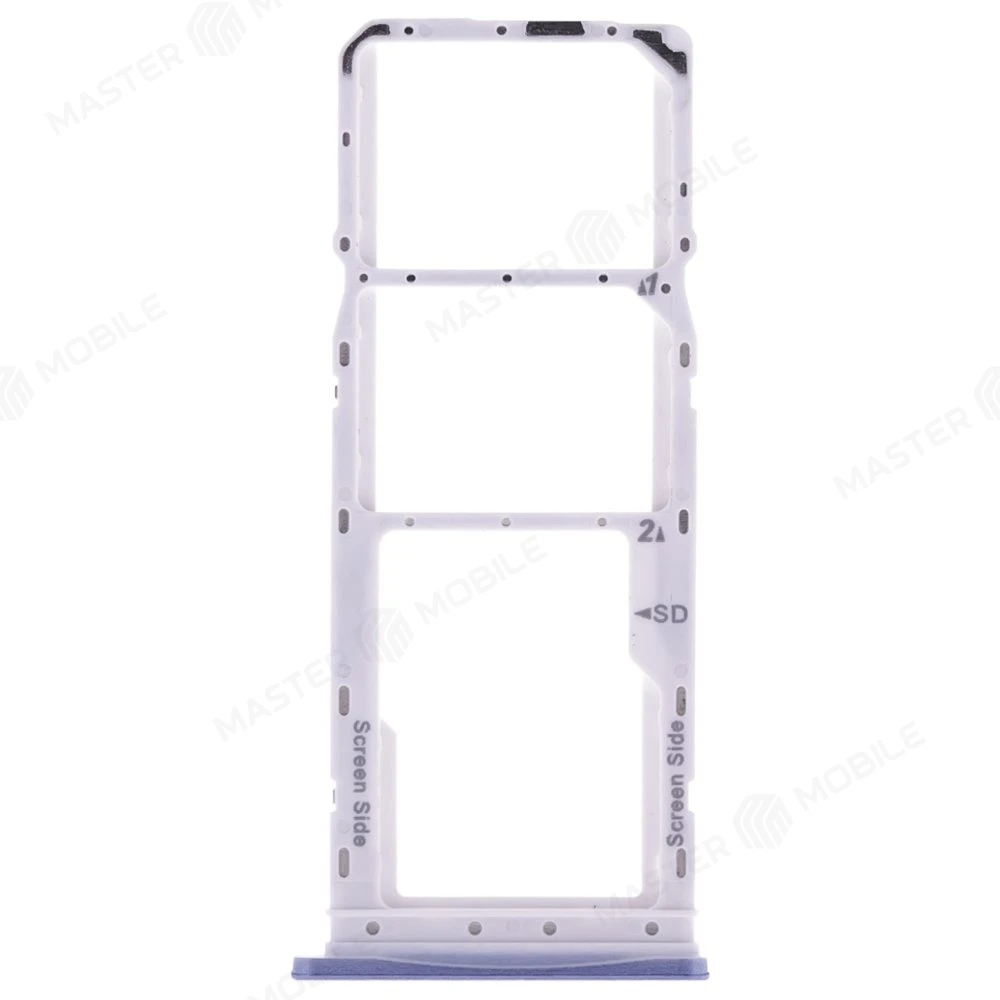 Держатель сим-карты для Infinix Smart 7 Plus (X6517) (синий) фото №1