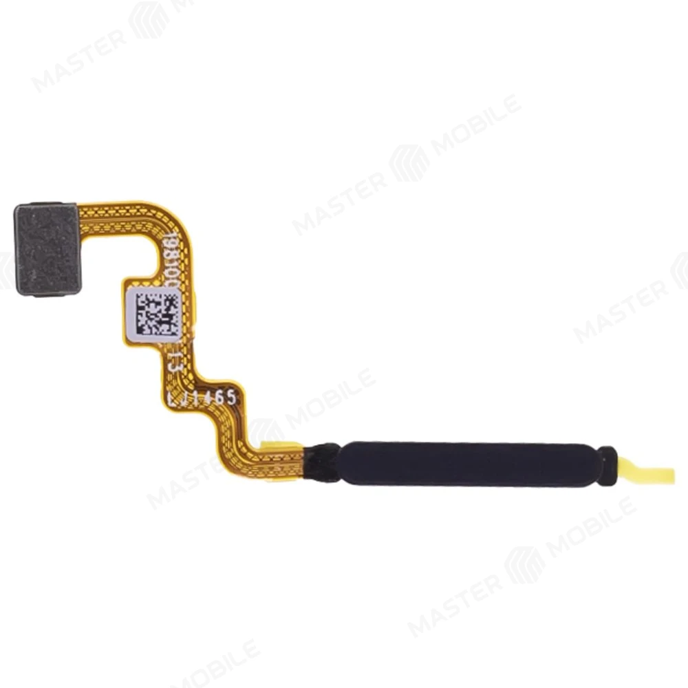 Шлейф для Xiaomi Redmi Note 12S (23030RAC7Y) с комп. + сканер отпечатка пальца (черный)  фото №1