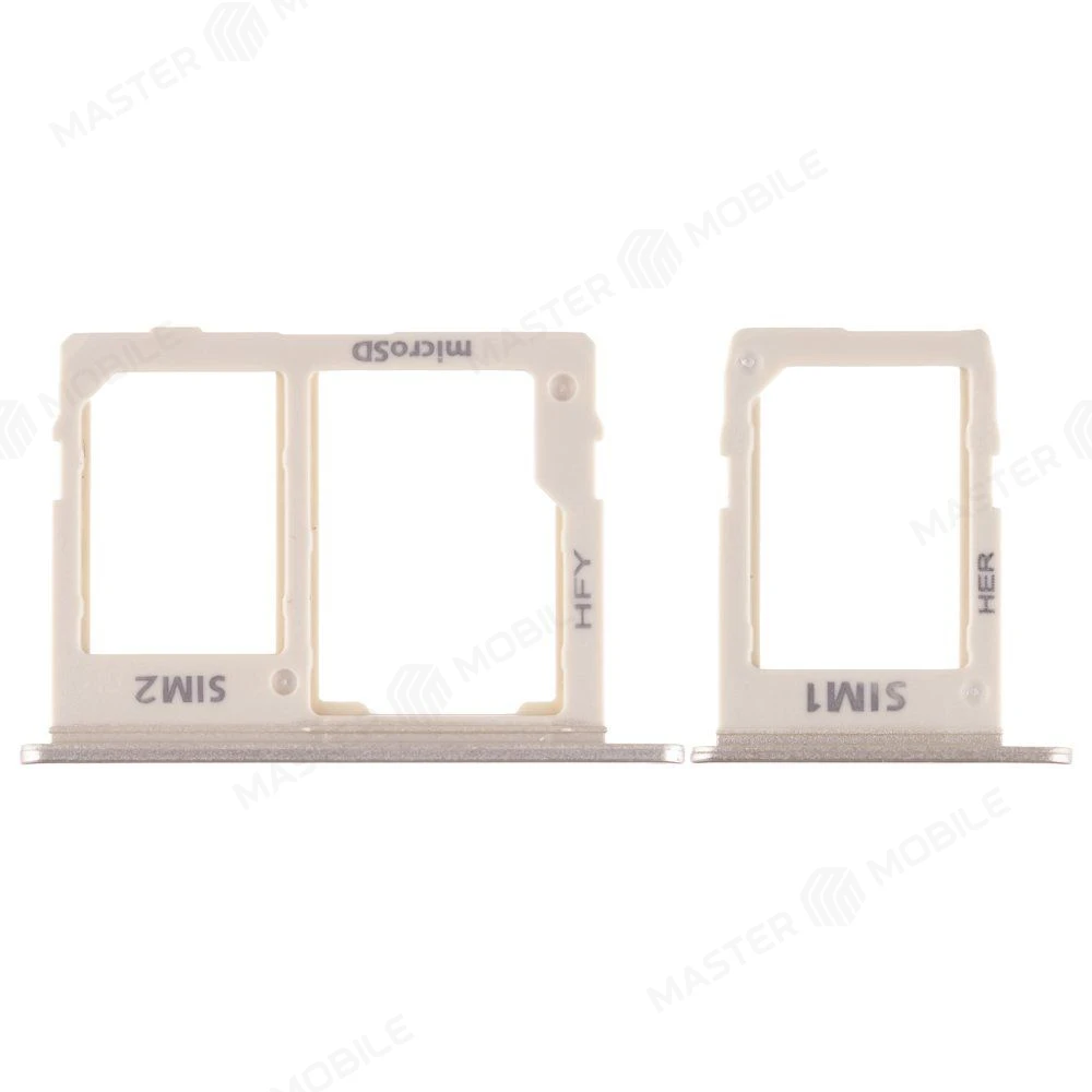 Держатель сим-карты для Samsung J600 Galaxy J6 (2018) / J810 Galaxy J8 (2018) (золотистый) фото №1