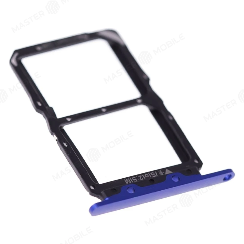 Держатель сим-карты для Huawei Honor View 20 (PCT-L29) (синий) фото №3