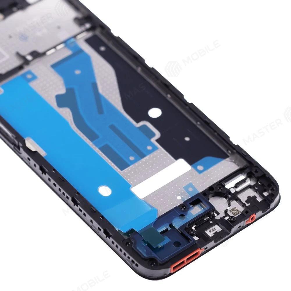 Рамка дисплея для Tecno Spark GO 1 (KL4) (черный) фото №4