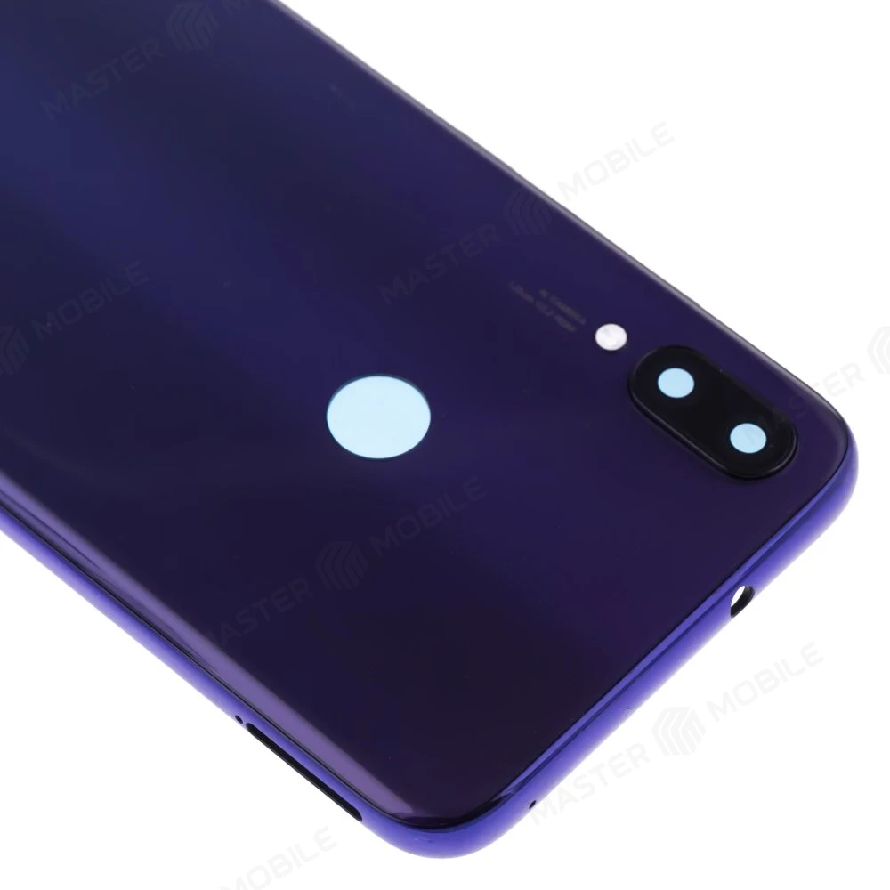 Задняя крышка для Xiaomi Mi Play (M1901F9E) (синий) (в сборе со стеклом камеры) фото №3