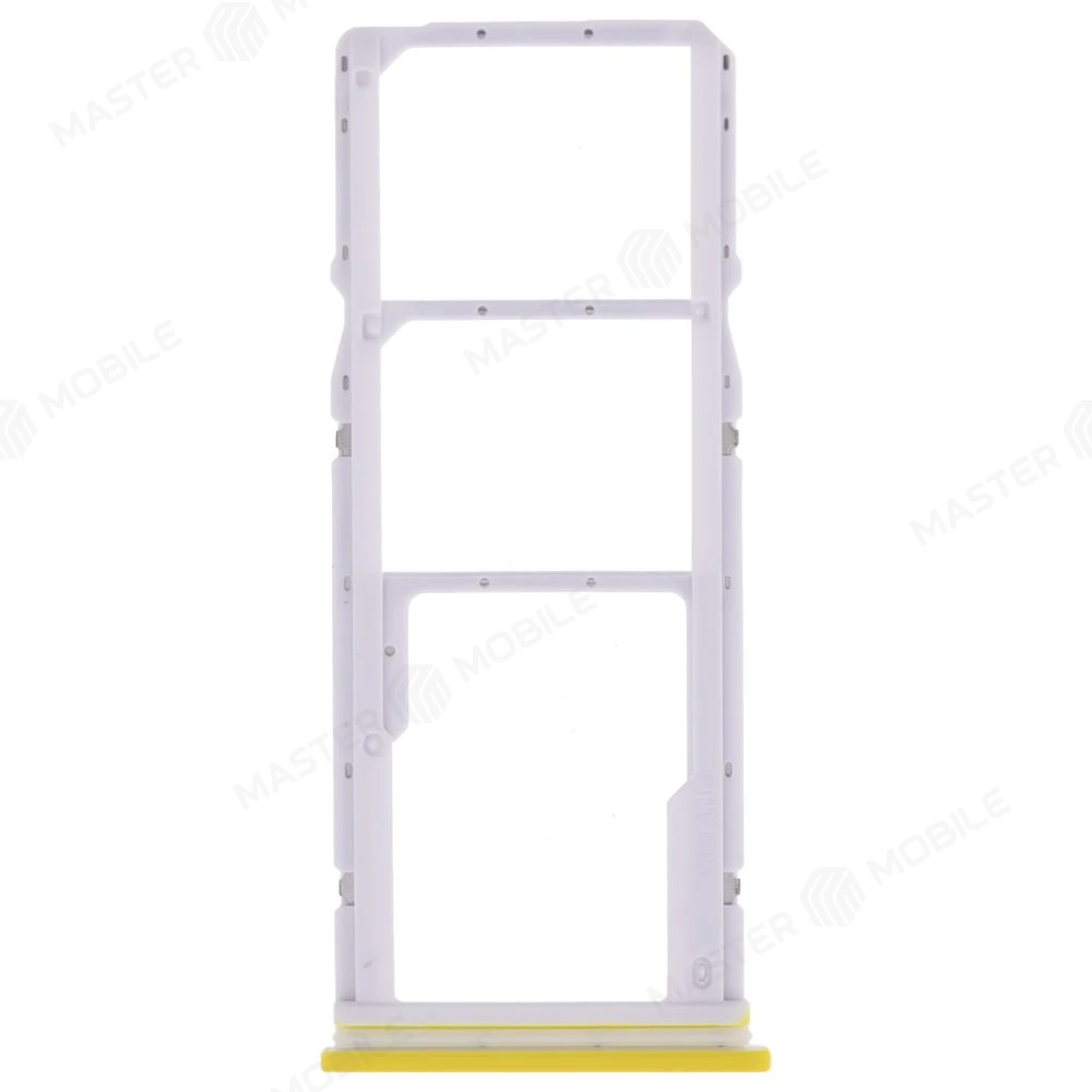 Держатель сим-карты для Xiaomi Poco M3 (M2010J19CG) (желтый)  фото №2