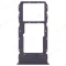 Держатель сим-карты для Vivo T1 4G (V2153) (черный) фото №2