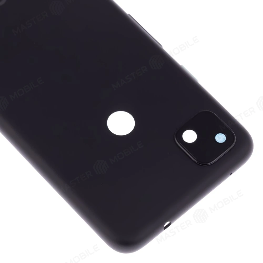 Задняя крышка для Google Pixel 4A (G025J/GA02099/G025N) (черный) (в сборе со стеклом камеры) фото №3