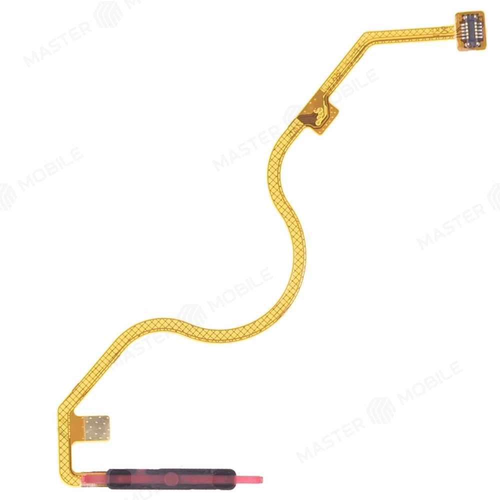 Шлейф для Infinix Hot 11S NFC (X6812B) с комп. + сканер отпечатка пальца (зеленый) фото №2