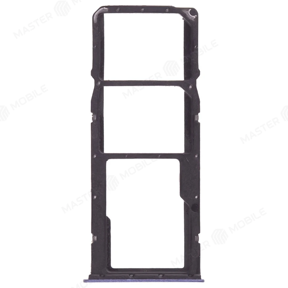 Держатель сим-карты для Huawei Y9 2018 (FLA-LX1) (синий) фото №1