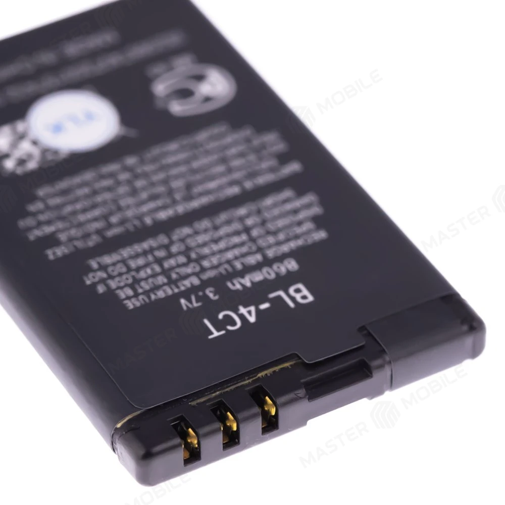 Аккумулятор для Nokia 2720 Fold / 7210 Supernova / 6600 Fold и др. (BL-4CT)  фото №3