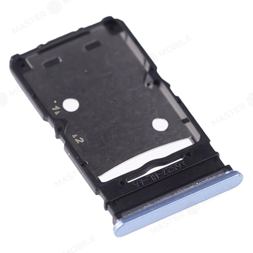 Держатель сим-карты для Infinix Hot 20S (X6827) (голубой) фото №3