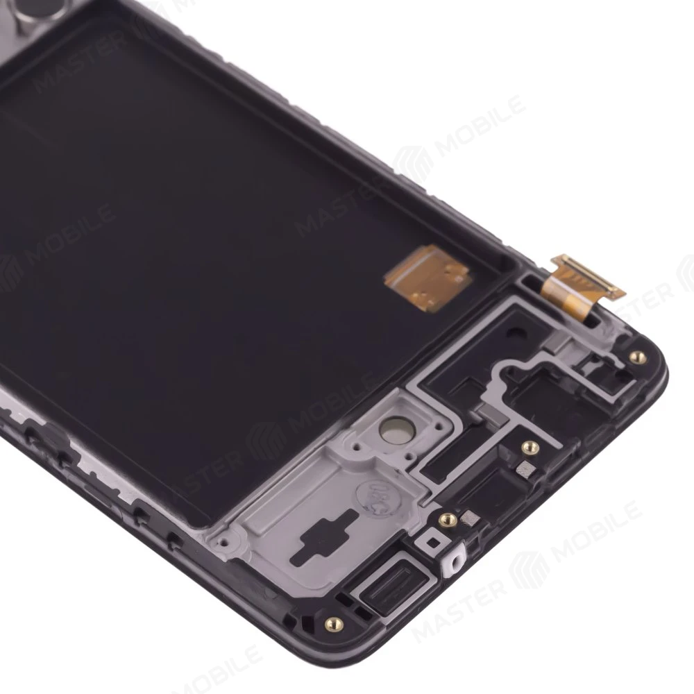 Дисплей для Samsung A515 Galaxy A51 + тачскрин (черный) (в рамке) (ORIG100) (SP) фото №4