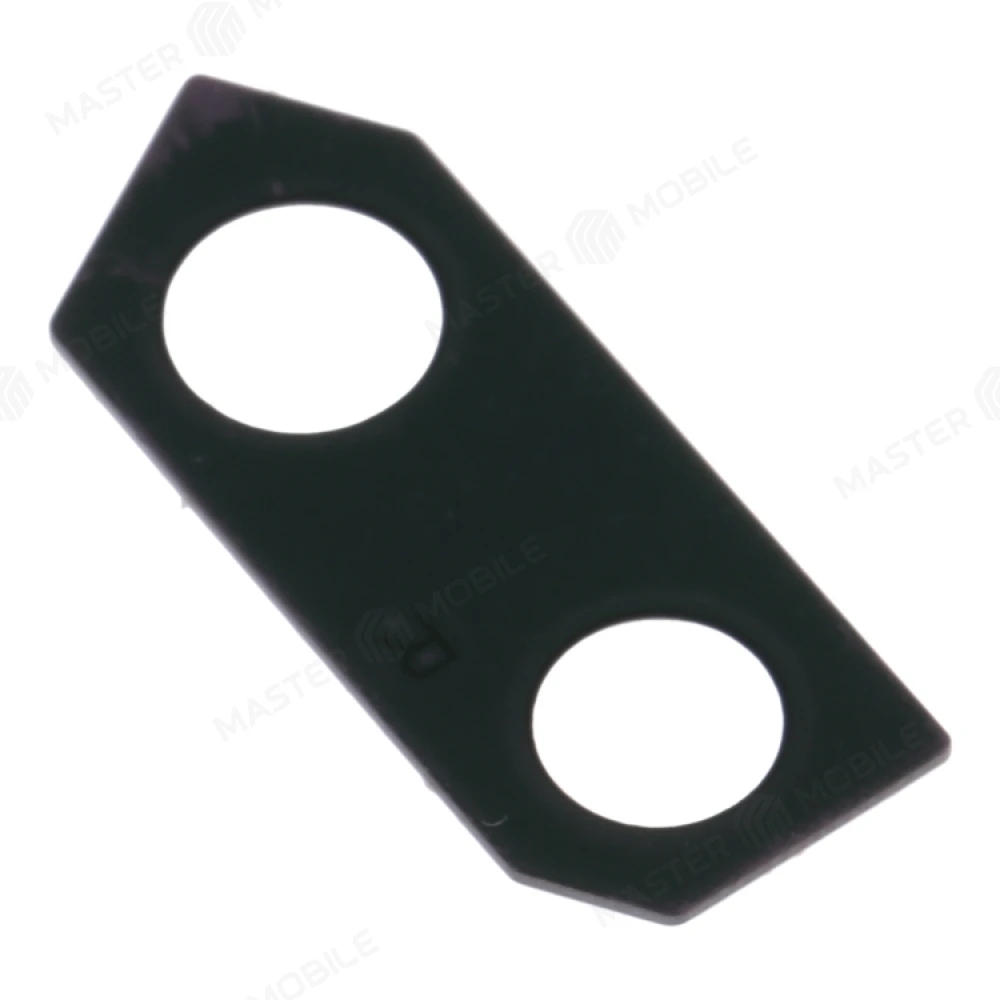 Стекло задней камеры для Asus ROG Phone 2 (ZS660KL) (без рамки) (черный) фото №2