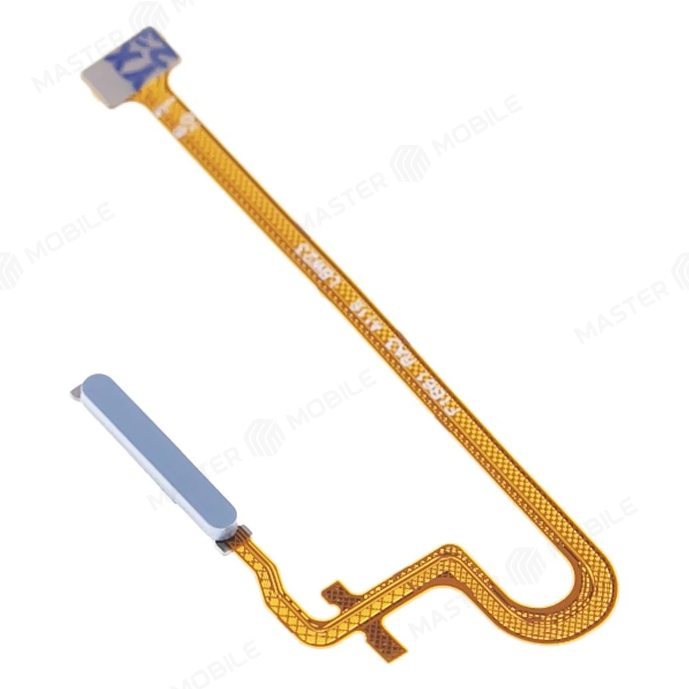 Шлейф для OPPO A17K (CPH2471) с комп. + сканер отпечатка пальца (голубой)  фото №3