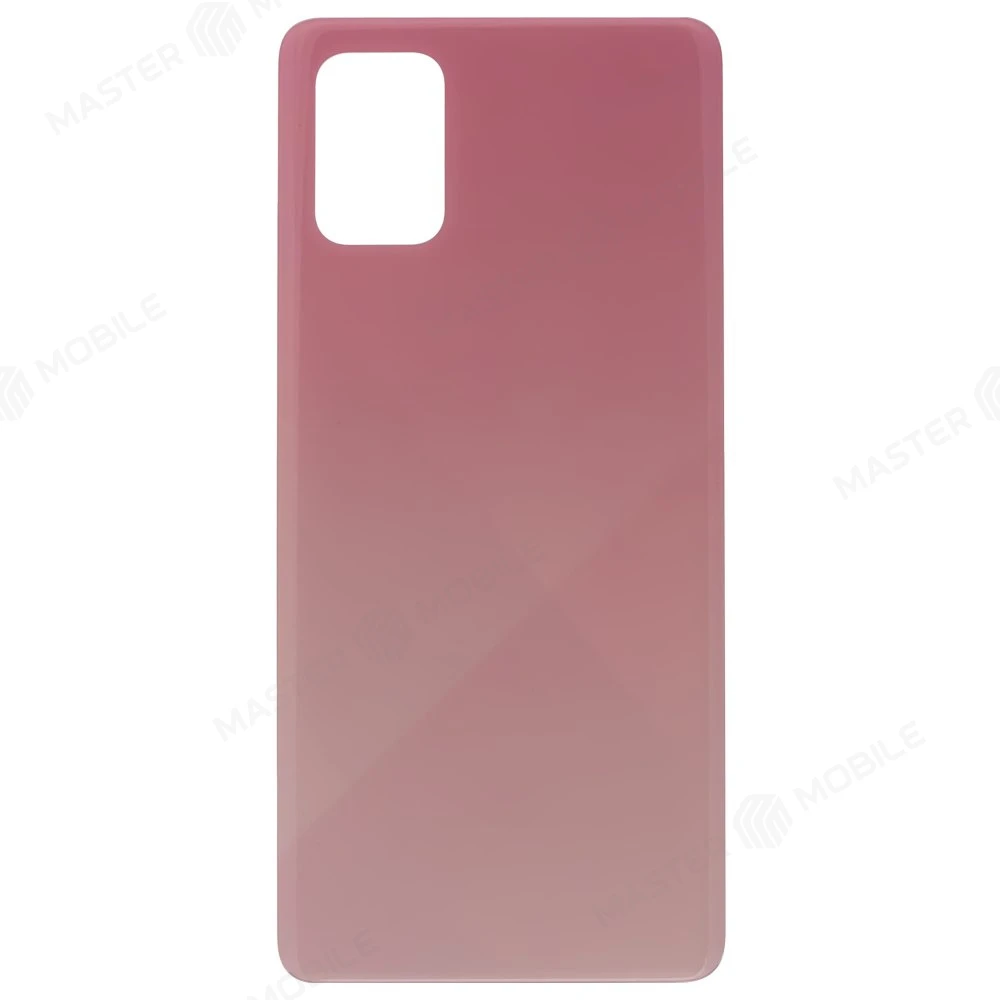 Задняя крышка для Samsung A715 Galaxy A71 (розовый) фото №1